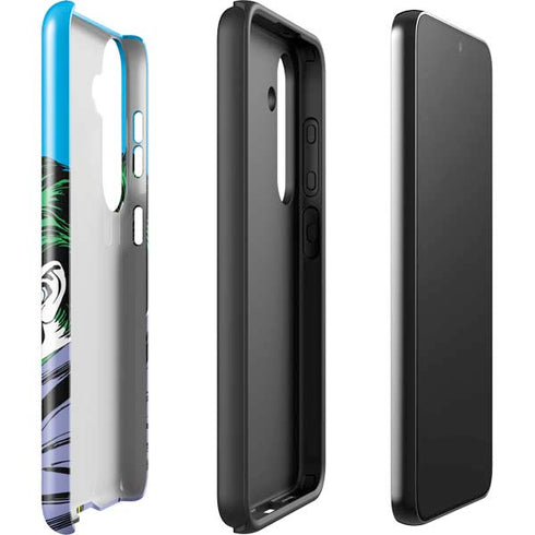 DC Comics The Joker vs Batman Vintage art Galaxy S24 Plus Impact Case